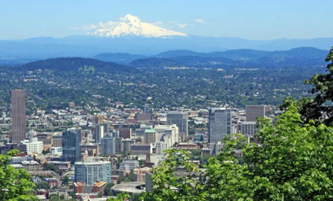 photo of Portland’s panorama