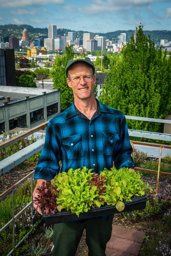 image of Marc in the garden